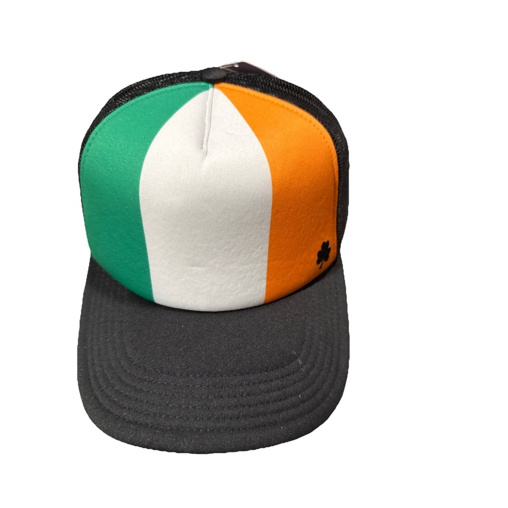 Irish Flag Colors St Patrick's Cap Hat Mesh Snapback New‎ H89